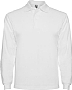 Polo Hombre Manga Larga Estrella Roly - Color Blanco 01